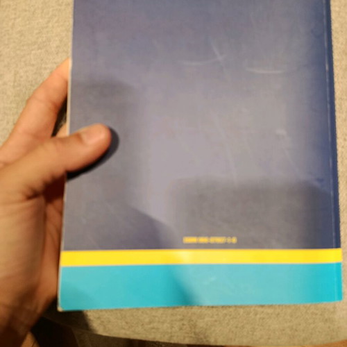Pediatric scientific book used with marked notes
