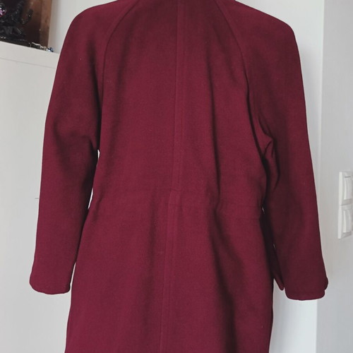 Luisa Spagnoli vintage coat used, burgundy size S