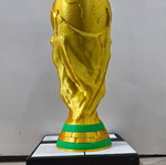 FIFA World Cup Trophy 3D Printed, Original Size 37 cm