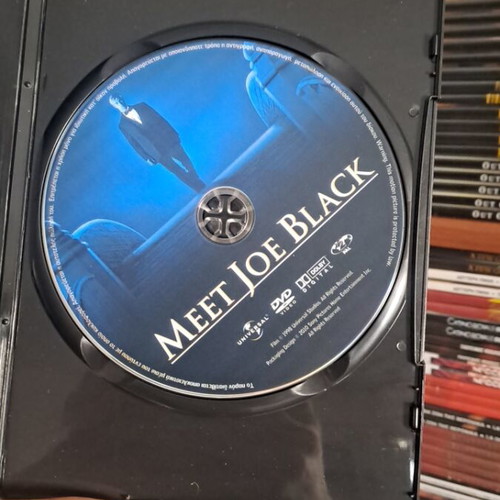 Meet Joe Black DVD like new, social drama fantasy thriller with subtitles