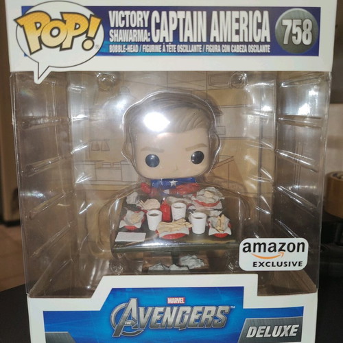 Funko Pop! Avengers Captain America Amazon Exclusive 758 new