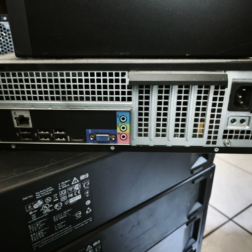 Dell Optiplex 390 desktop computers used, pack of 6, Intel Core i3, 8GB RAM