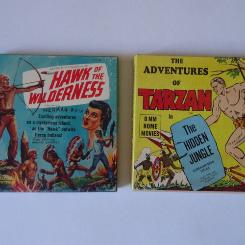 Standard 8mm Silent Adventure Films Pack of 2 like new