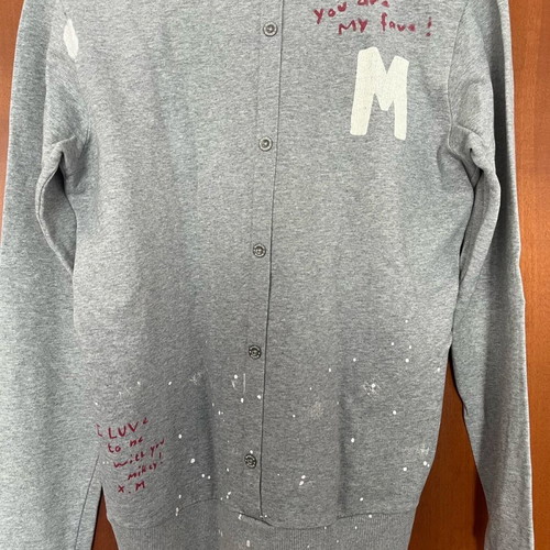 Maison Scotch women's thin sweatshirt used, gray, size M