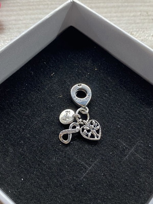 Family Charm Pandora Art ασημί σαν καινούργιο