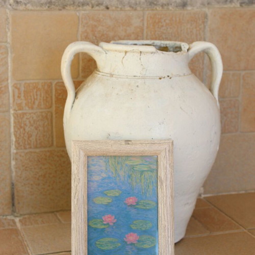 Monet Water Lilies Fine Art Print 10x15 with Wooden Frame new