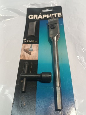 Wood and PVC Drill with Adjustable Drilling Diameter Φ22/76 New