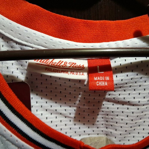 Chicago Bulls Michael Jordan Away Jersey size Large new