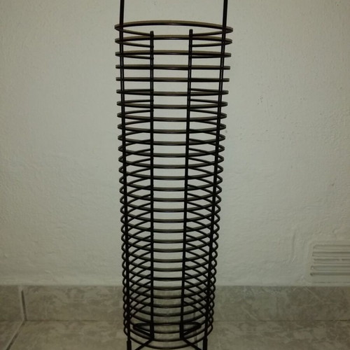 Iron CD case like new, black, for 30 CDs