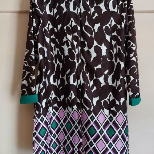Mini dress with patterns like new, size M, multicolored