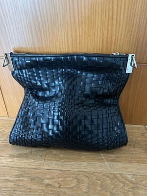 Nine West black clutch bag like new