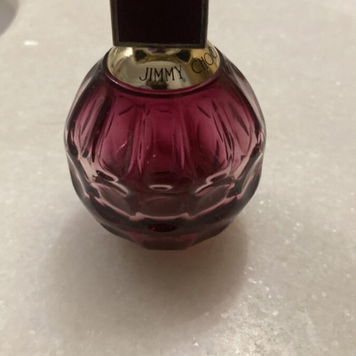 Jimmy Choo perfume bottle used, empty