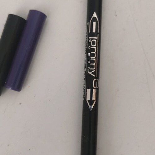 Makeup set new with blush, lipstick, lip gloss, eyeliner, Tommy G pencils