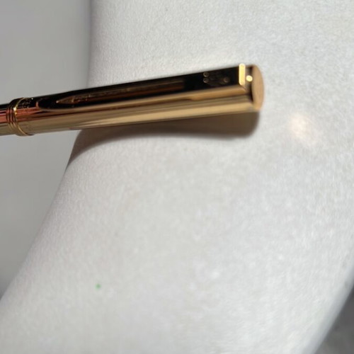 Waterman pen used, gold color, made in France