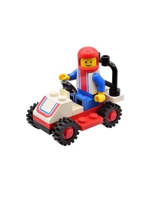 Lego vintage set Race Car 6609 used