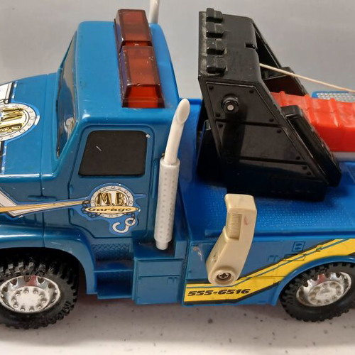 Matchbox Large Tow Truck 26cm used, blue