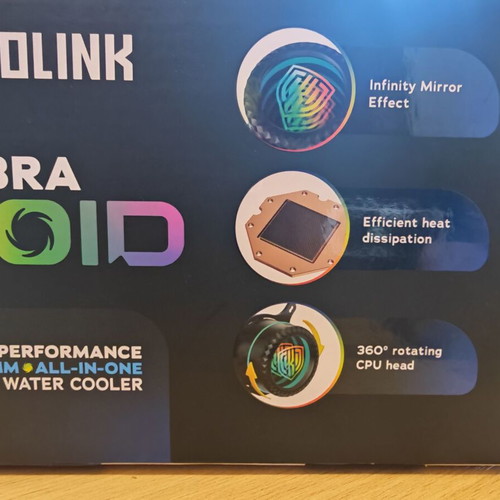 Water Cooling System like new without backplate and screws