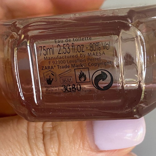 ZARA Rose Eau de Toilette 75ml used, authentic