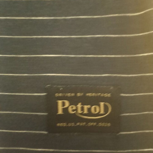 Petrol Industries men's striped blue T-shirt XL