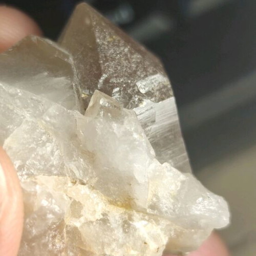 Smoky quartz new from Penteli