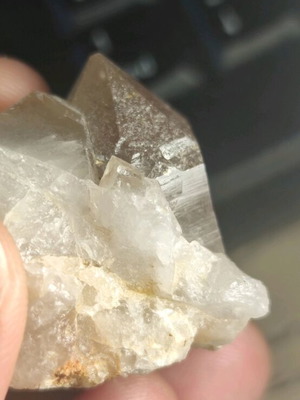 Smoky quartz new from Penteli