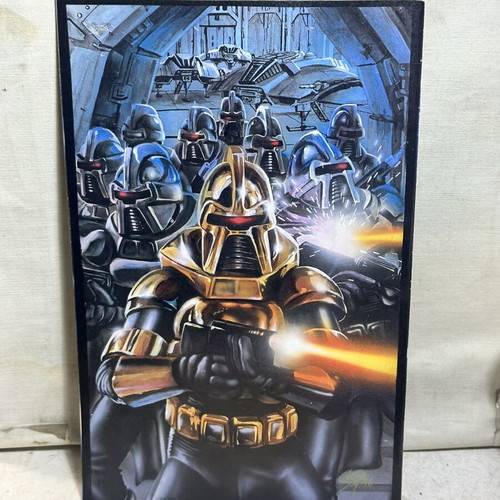 Battlestar Galactica #1 comic used, Realm Press English edition