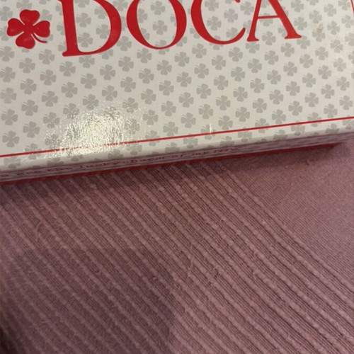 Doca women's wallet, brown taupe with embossed texture and gold details