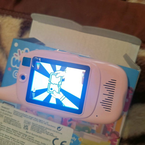 Walkie talkie set for children with screen and camera, new