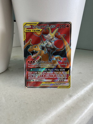 Charizard & Braixen GX Pokemon card