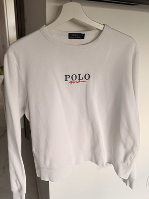 Polo Ralph Lauren Sweater used, size XL, white with small yellow stain