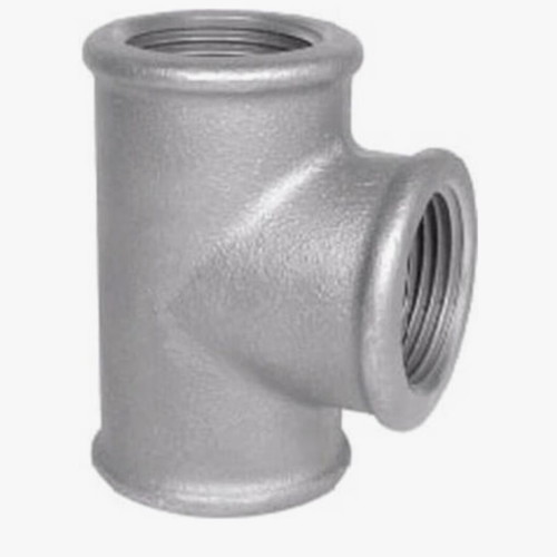 Galvanized tee for metal pipes new