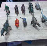 Dinosaur figures like new, collection of 27 pieces