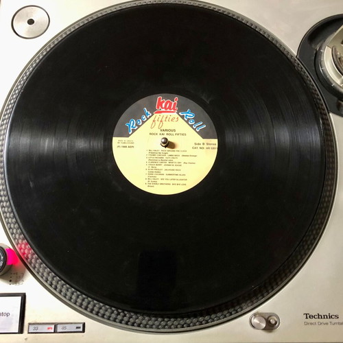 1988 Rock And Roll Fifties vinyl LP used, compilation