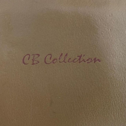 CB Collection leather shoulder bag used, brown