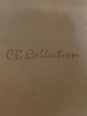 CB Collection leather shoulder bag used, brown