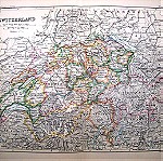  Bartholomew 1860 Χάρτης Ελβετίας