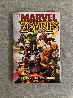 Marvel Zombies HC used, signed by Sean Phillips