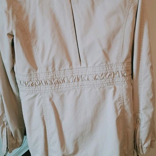 Safari jacket used, beige, size S