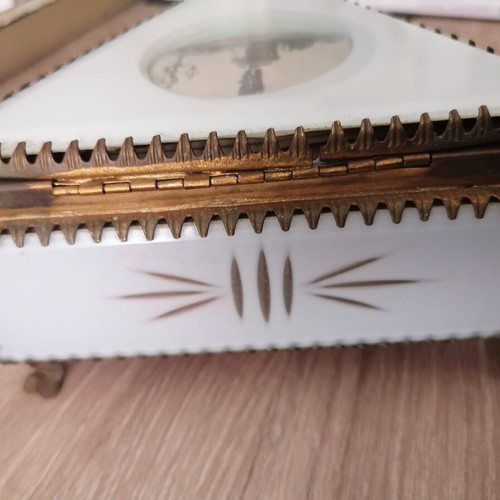 Jewelry box Russian old used with minor damages
