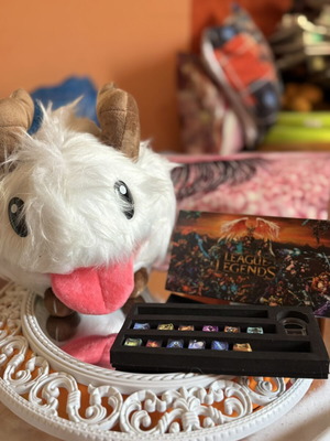 League of Legends λούτρινο Poro και Spell keycaps συλλεκτικό σετ σαν καινούργιο