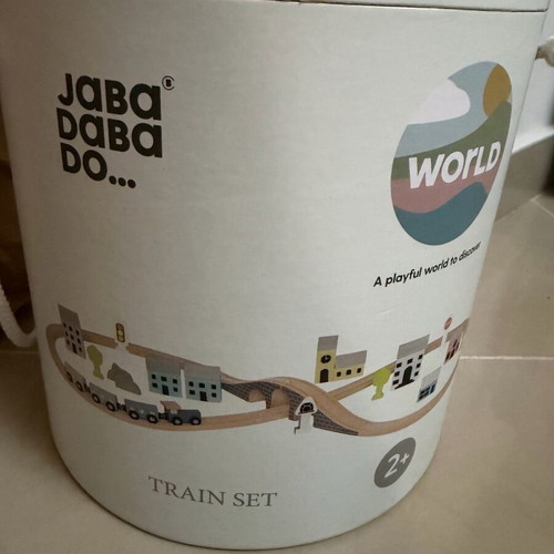 Wooden Jabadabado train set new sealed