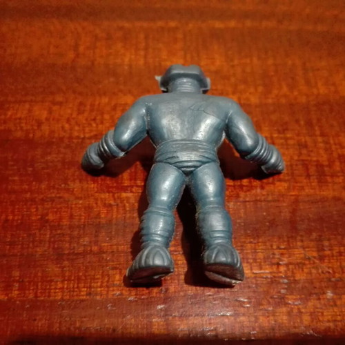 El Greco alien screw figure used, 1980s, blue metallic shade