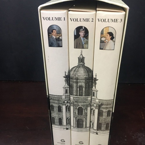 Brideshead Revisited box 1 2 3 used, English edition without subtitles