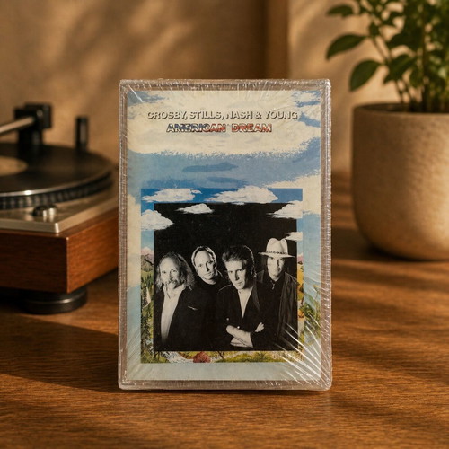 Crosby, Stills, Nash & Young American Dream cassette new, rock