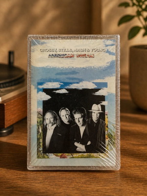 Crosby, Stills, Nash & Young American Dream cassette new, rock