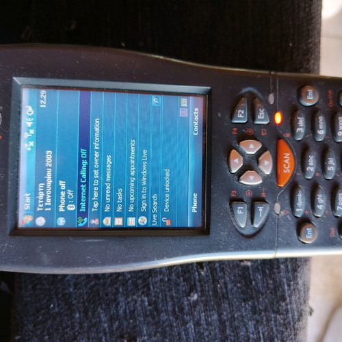 Datalogic Blackjet Barcode Scanner used with minor cosmetic flaws