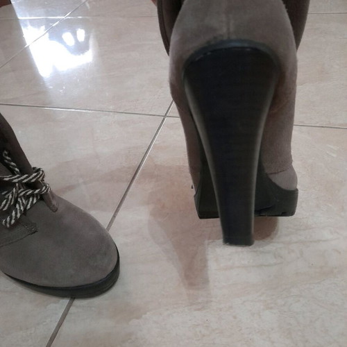Tamaris ankle boots brown like new, size 39, lightly worn