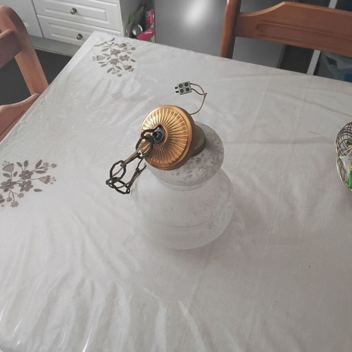 Antique ceiling lights like new, set of 2, 1960s