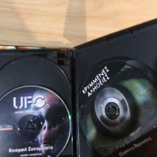 Documentaries about aliens used, pack of 12 DVDs with subtitles