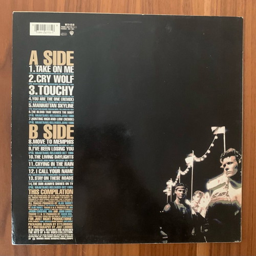 A-ha Headlines and Deadlines vinyl used, pop compilation